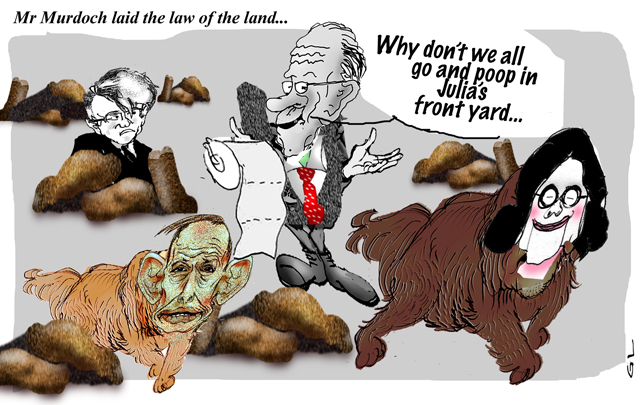 murdoch poop